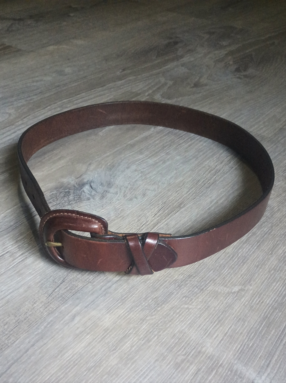 Eddie Bauer GENUINE LEATHER WOMEN'S BELT (Brown) D-9